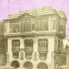 Cabaret de l'exposition Universelle de 1900 - La M�re Quinton